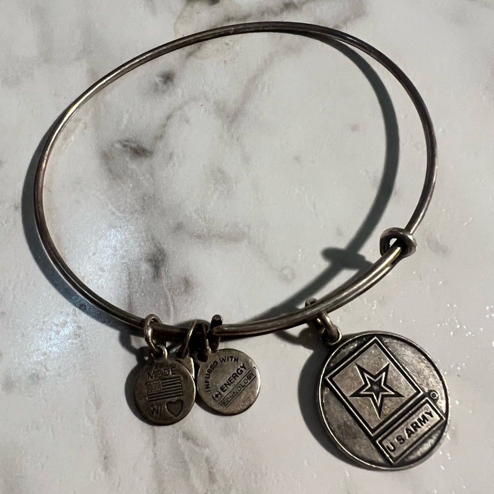 Alex and Ani US Army bracelet